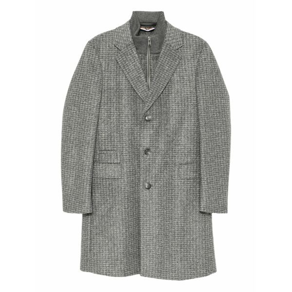 ボス メンズ コート アウター Detachable-inner coat Grey｜asty