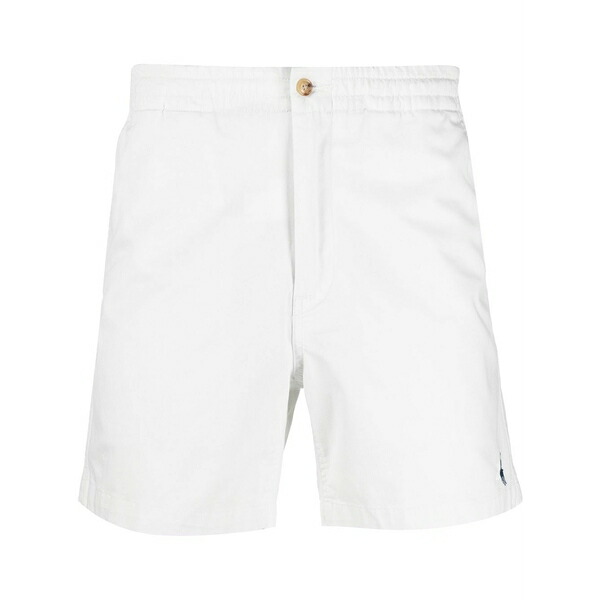 ラルフローレン メンズ 心地好いズボン下 ボトムス Polo pony cotton chino shorts White