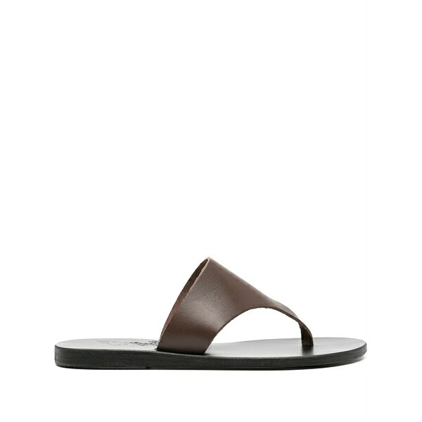 アンシエントグリークサンダル レディース サンダル シューズ Mera thong sandals Brown|asty
