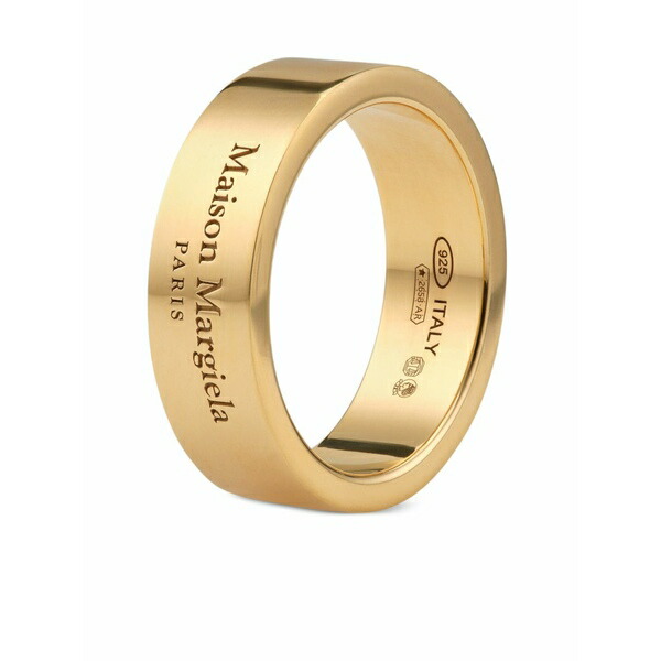 マルタンマルジェラ メンズ 輪っか 付属物 Logo ring Gold