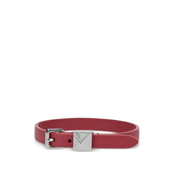ヴァレンティノ ガラヴァーニ メンズ ブレスレット・バングル・アンクレット 佩び物 Rockstud bracelet Red