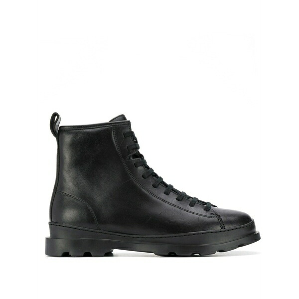 カンペール メンズ ブーツ シューズ Brutus lace-up boots Black