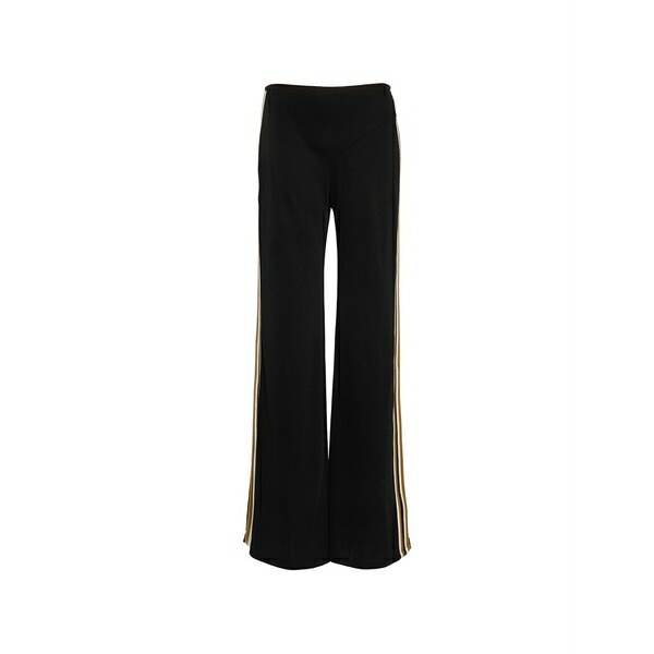 クリストファーエスバー レディース カジュアルパンツ ボトムス Bind stripe trousers Black｜asty