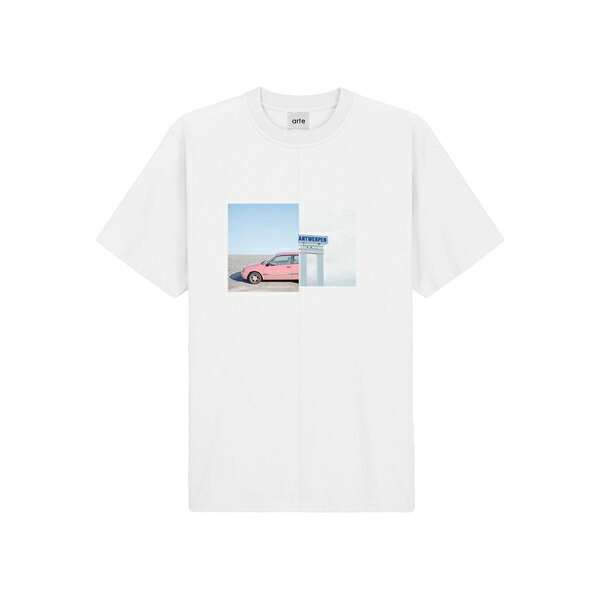 アルテ アントワープ メンズ Tシャツ トップス Graphic t-shirt White