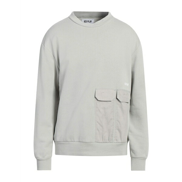 【送料無料】 アイスバーグ メンズ パーカー・スウェットシャツ アウター Sweatshirts Grey