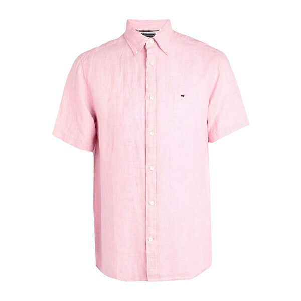 【送料無料】 トミー ヒルフィガー メンズ シャツ トップス Shirts Pink