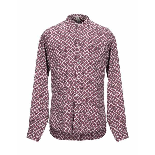 【送料無料】 ディーエヌエル メンズ シャツ トップス Shirts Red