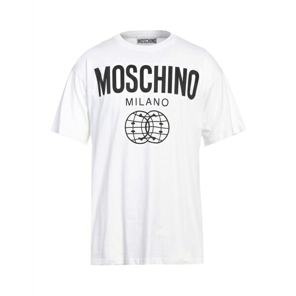 【送料無料】 モスキーノ メンズ Tシャツ トップス T-shirts White｜asty 42,480円