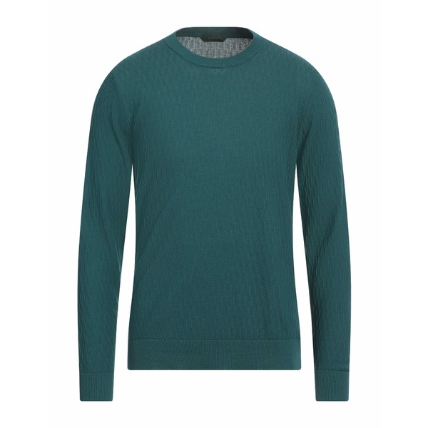 【送料無料】 ザノーネ メンズ ニット&セーター アウター Sweaters Green｜asty