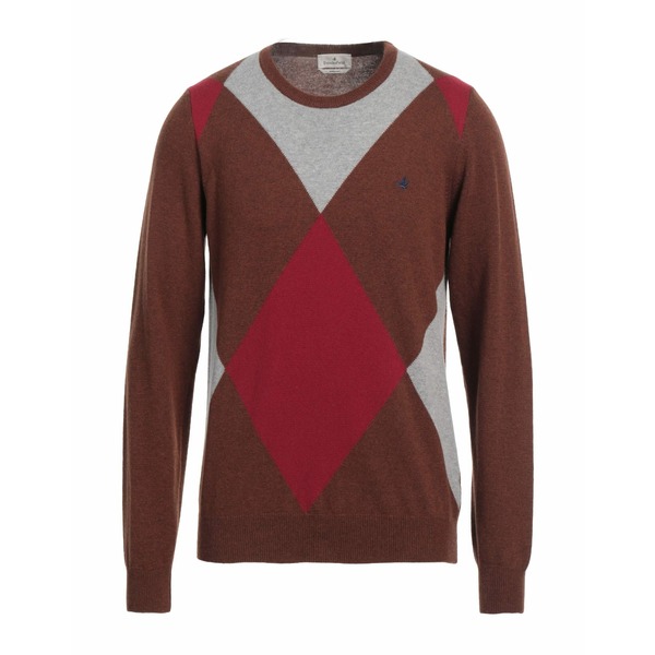 【送料無料】 ブルックスフィールド メンズ ニット&セーター アウター Sweaters Brown