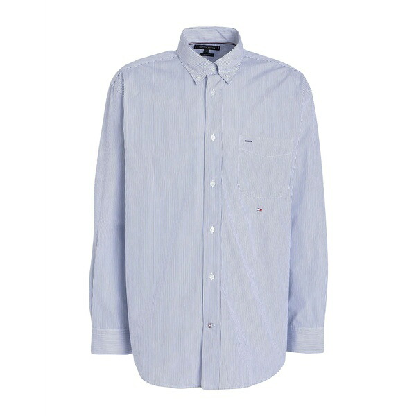 【送料無料】 トミー ヒルフィガー メンズ シャツ トップス Shirts Blue|asty