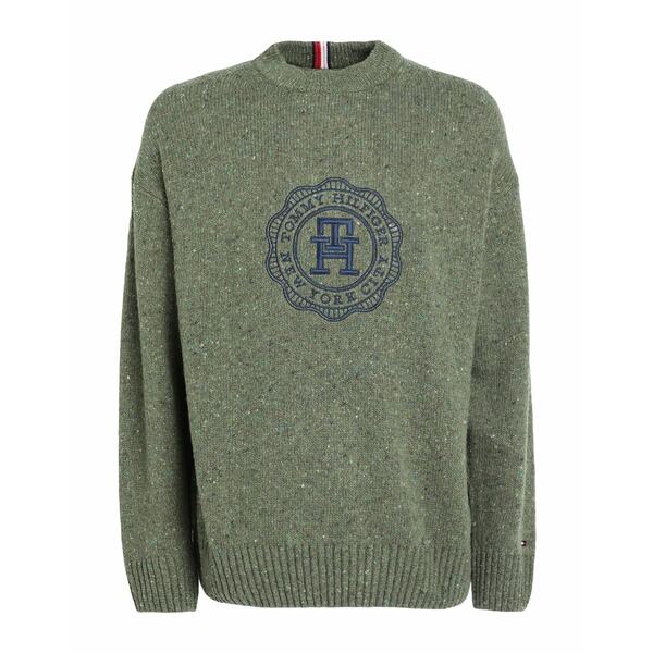 【送料無料】 トミー ヒルフィガー メンズ ニット&セーター アウター Sweaters Green