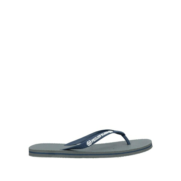 【送料無料】 フィリッププレイン メンズ サンダル シューズ Thong sandals Blue