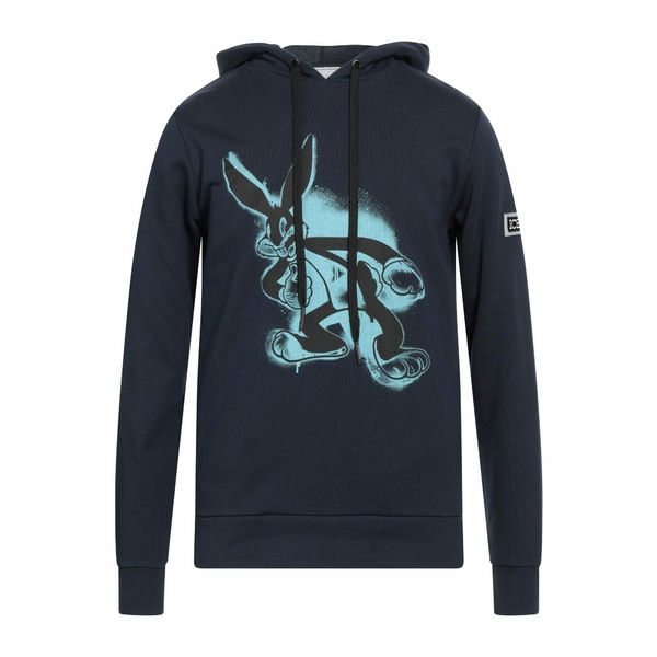 【送料無料】 アイスバーグ メンズ パーカー・スウェットシャツ アウター Sweatshirts Blue|asty