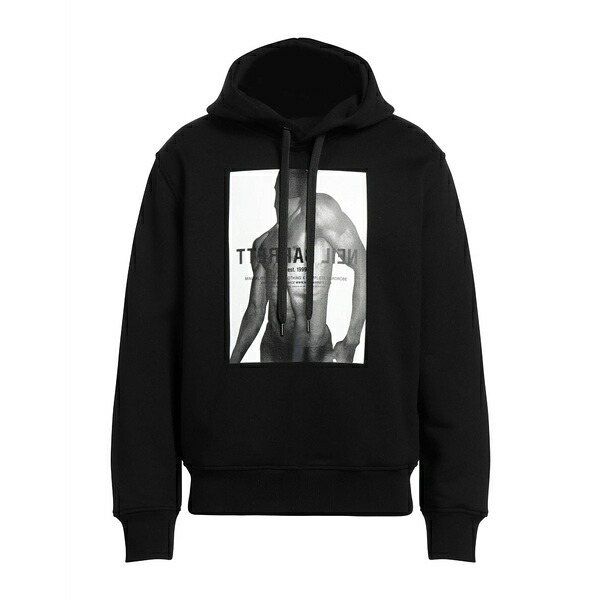 【送料無料】 ニールバレット メンズ パーカー・スウェットシャツ アウター Sweatshirts Black
