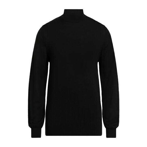 【送料無料】 イエスズィーバイエッセンツァ メンズ ニット&セーター アウター Turtlenecks Black