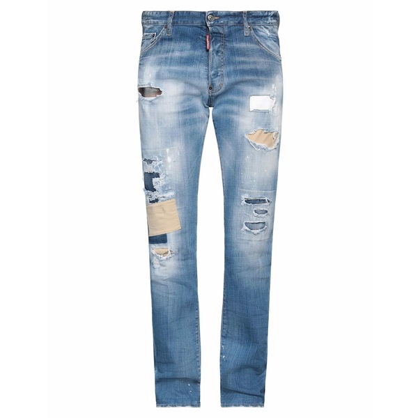 【送料無料】 ディースクエアード メンズ デニムパンツ ボトムス Jeans Blue｜asty