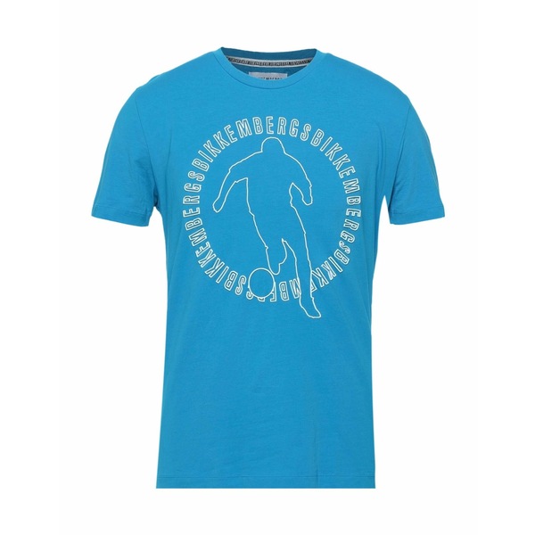 【送料無料】 ビッケンバーグス メンズ Tシャツ トップス T-shirts Azure