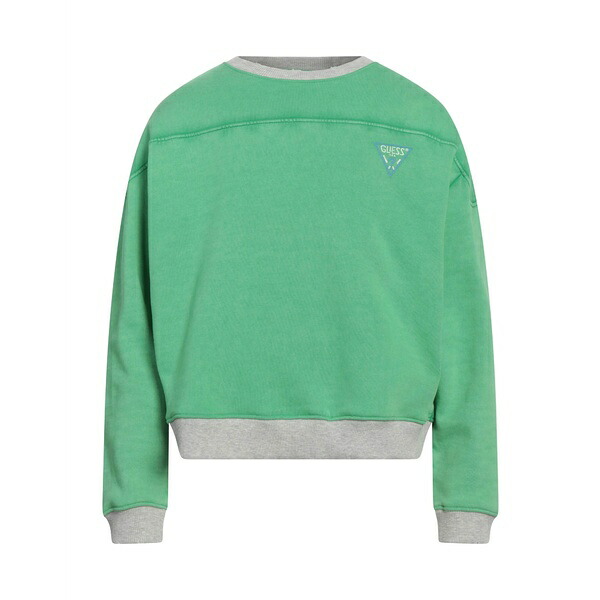 【貨物輸送無料】 ゲス メンズ パーカー・スウェットシャツ アウター Sweatshirts Green