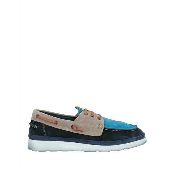 【送料無料】 モマ メンズ スリッポン・ローファー シューズ Loafers Blue