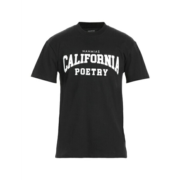 【送料無料】 ナミアス メンズ Tシャツ トップス T-shirts Black