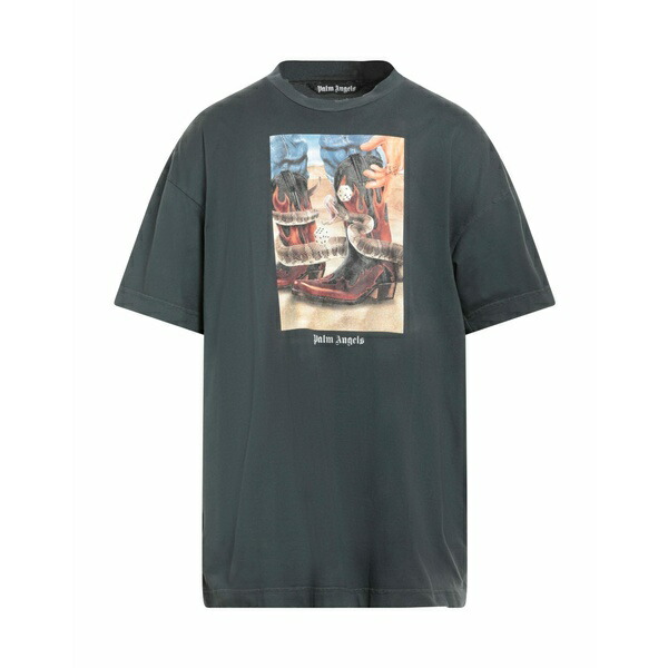 【送料無料】 パーム・エンジェルス メンズ Tシャツ トップス T-shirts Grey｜asty 45,480円