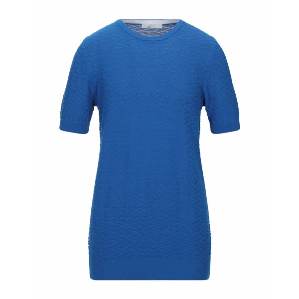 【送料無料】 ブイネック メンズ ニット&セーター アウター Sweaters Blue