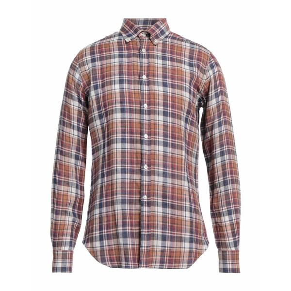 【送料無料】 ザカス メンズ シャツ トップス Shirts Brown