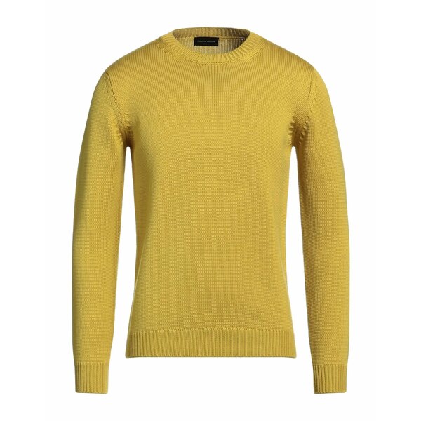 【送料無料】 ロベルトコリーナ メンズ ニット&セーター アウター Sweaters Yellow