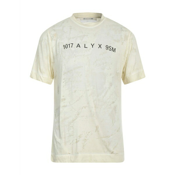 【送料無料】 1017 アリクス 9 エスエム メンズ Tシャツ トップス T-shirts Beige|asty