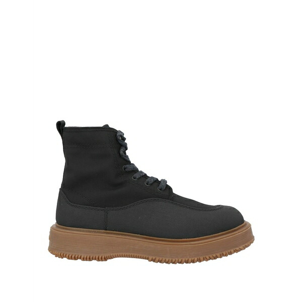 【貨物輸送無料】 ホー火器 メンズ ブーツ シューズ Ankle boots Black