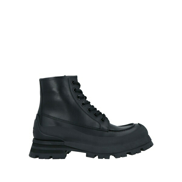 【送料無料】 マックイーン メンズ ブーツ シューズ Ankle boots Black｜asty