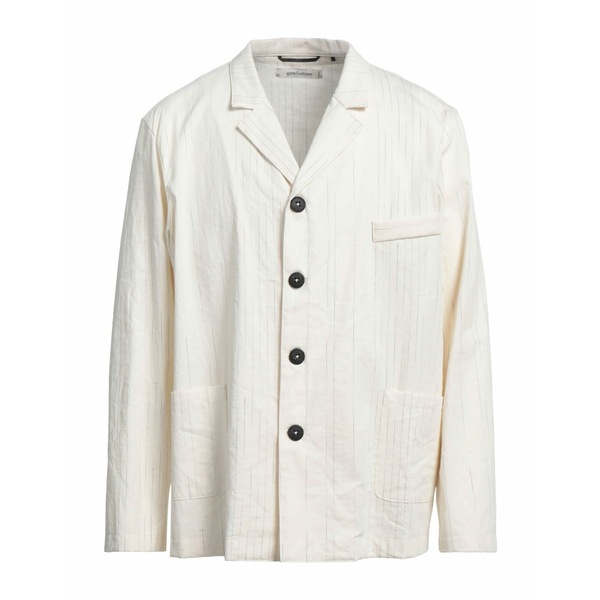 【送料無料】 ノストラサンティッシマ メンズ ジャケット＆ブルゾン アウター Blazers White