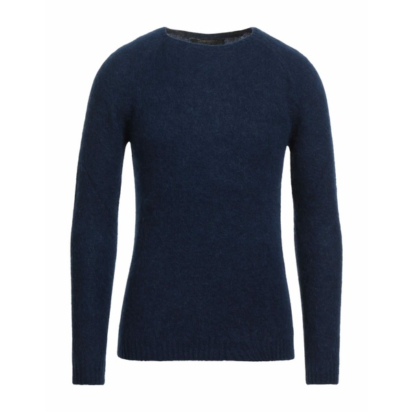 【貨物輸送無料】 メッサジェリエ メンズ 編み物\u0026プルオーバー アウター Sweaters Blue