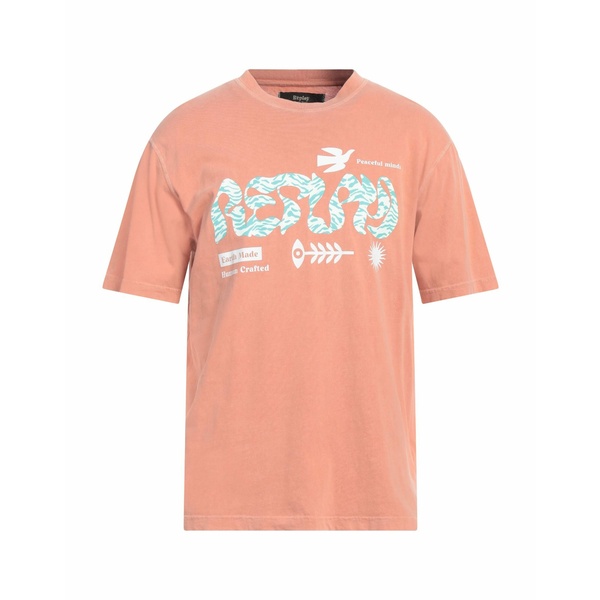 【送料無料】 リプレイ メンズ Tシャツ トップス T-shirts Pink