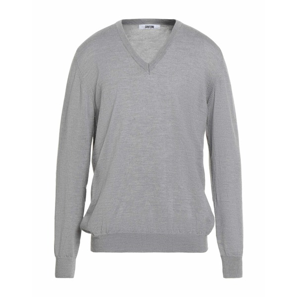 【送料無料】 グリフォーニ メンズ ニット&セーター アウター Sweaters Grey