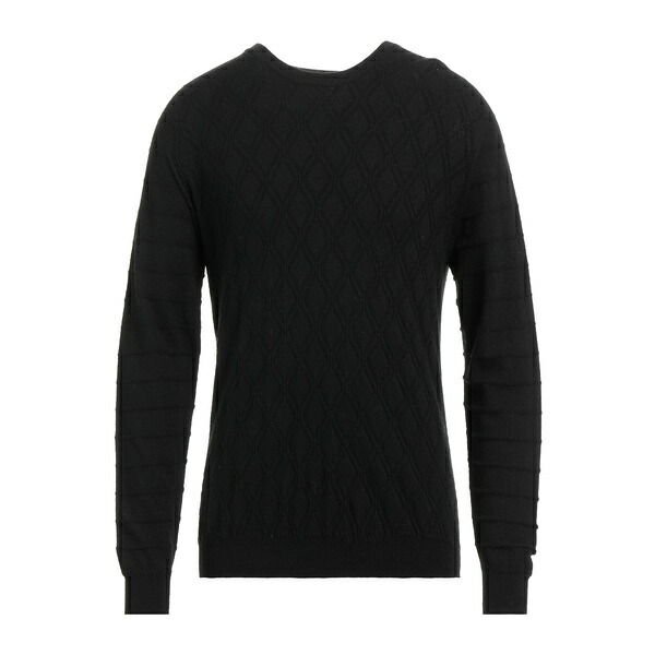 【送料無料】 アルファス テューディオ メンズ ニット&セーター アウター Sweaters Black 10,570円