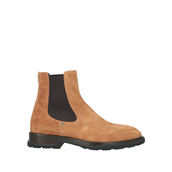 【貨物輸送無料】 マックイーン メンズ ブーツ シューズ Ankle boots Brown