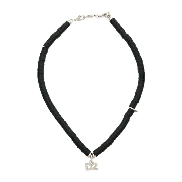 【送料無料】 ディースクエアード メンズ ネックレス・チョーカー アクセサリー Necklaces Black 28,656円