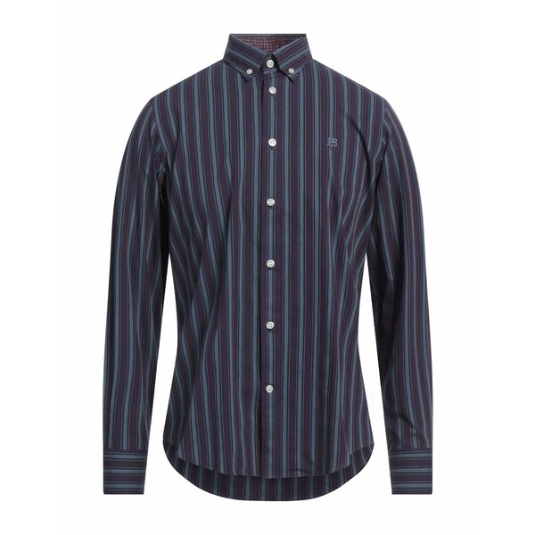 【送料無料】 ハーモント & ブレイン メンズ シャツ トップス Shirts Blue|asty