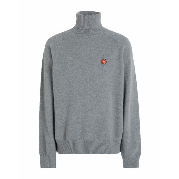 【送料無料】 ケンゾー メンズ ニット&セーター アウター Turtlenecks Grey｜asty