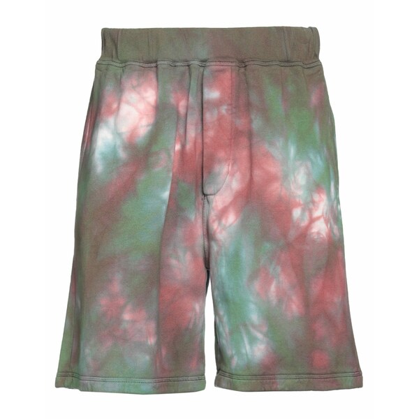 【送料無料】 ディースクエアード メンズ カジュアルパンツ ボトムス Shorts & Bermuda Shorts Green|asty