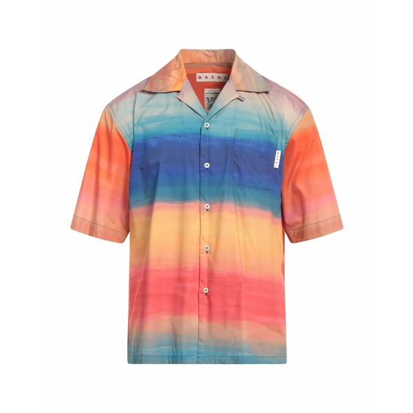 【送料無料】 マルニ メンズ シャツ トップス Shirts Blue｜asty