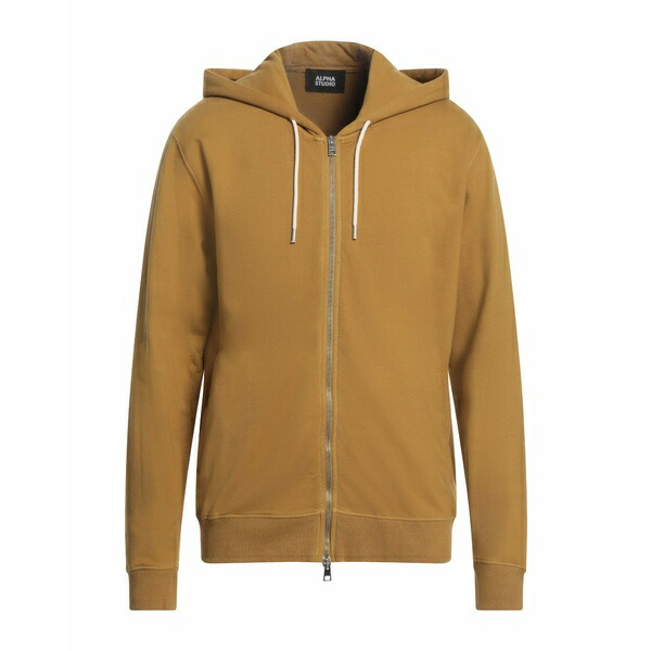 【送料無料】 アルファス テューディオ メンズ パーカー・スウェットシャツ アウター Sweatshirts Yellow|asty
