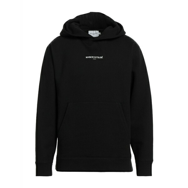 【送料無料】 メゾン キツネ メンズ パーカー・スウェットシャツ アウター Sweatshirts Black 34,320円
