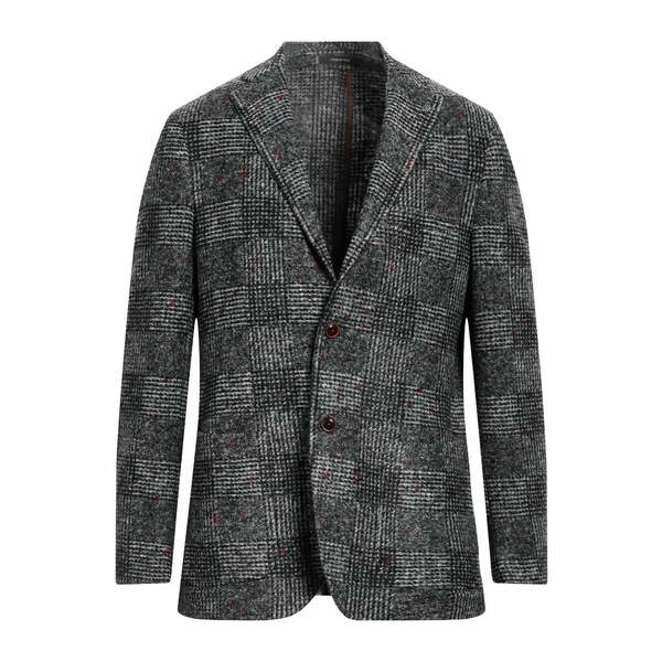 【貨物輸送無料】 アンジェロ ナルデッリ メンズ 上衣＆上衣 アウター Blazers Grey コート・ジャケット-メンズファッション