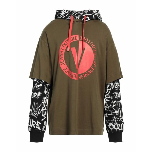 【送料無料】 ベルサーチ メンズ パーカー・スウェットシャツ アウター Sweatshirts Green