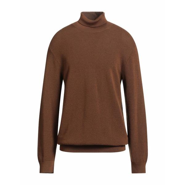 【送料無料】 チルコロ1901 メンズ ニット&セーター アウター Turtlenecks Brown
