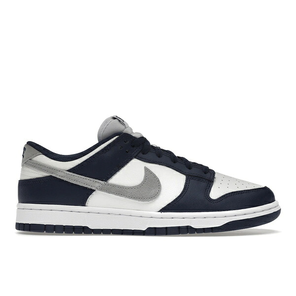 Nike ナイキ メンズ スニーカー 【Nike Dunk Low Summit White Midnight Navy】 サイズ US_11.5(29.5cm) Midnight Navy/Light Smoke Grey-Summit White|asty