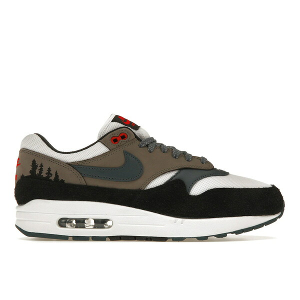 Nike ナイキ メンズ スニーカー 【Nike Air Max 1 PRM Escape Treeline】 サイズ US_11.5(29.5cm) White/State Blue-Black-Soft Grey｜asty